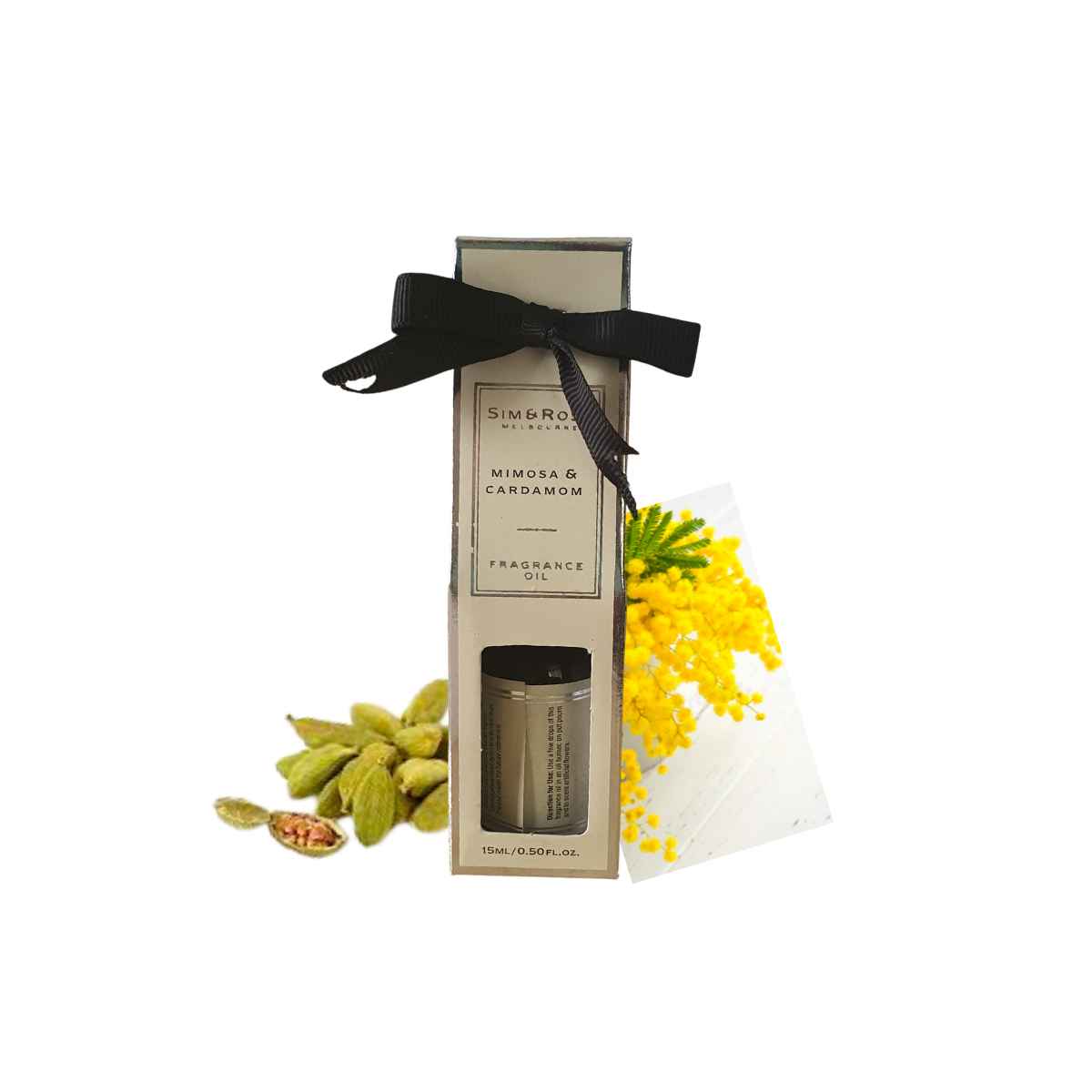 mimosa and cardamom fragrance oil