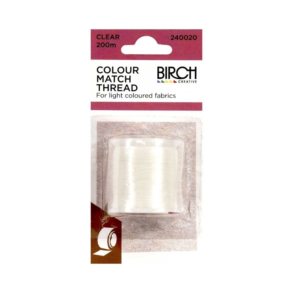 clear colour blend thread for sewing