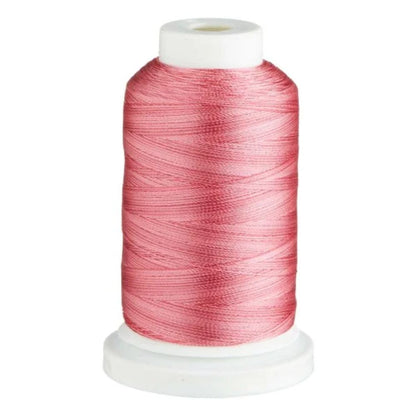 pink variegated thread for embroidery sewing