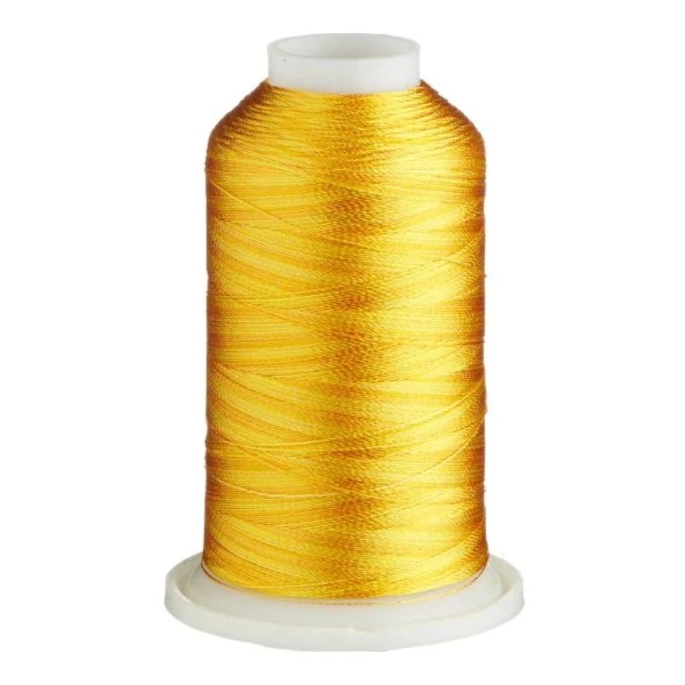 yellow variegated thread for sewing