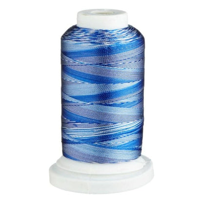 birch variegated thread blue