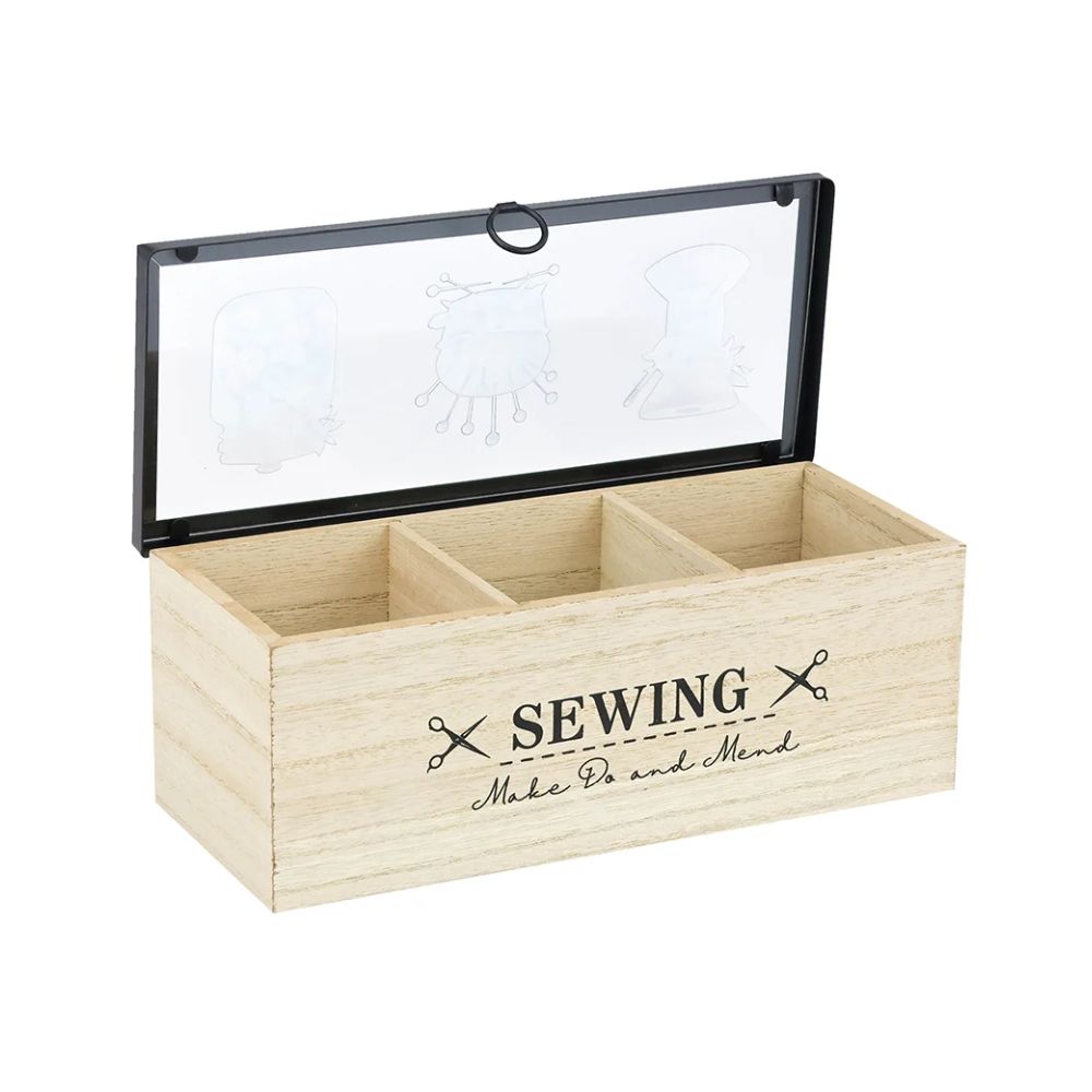 trimits wooden sewing box wooden