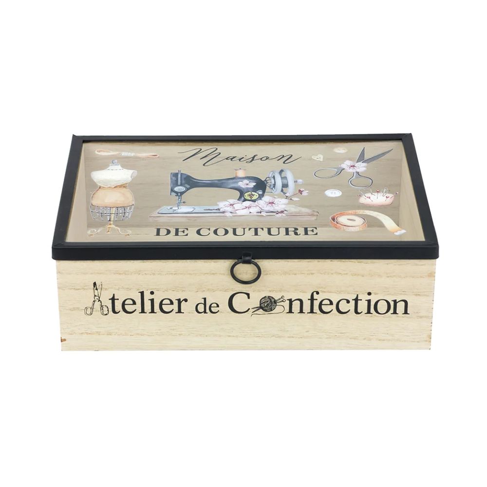 vintage sewing box