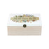 vintage wooden sewing box