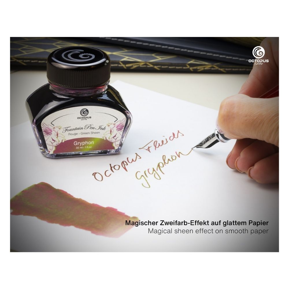 fountain pen ink two tone