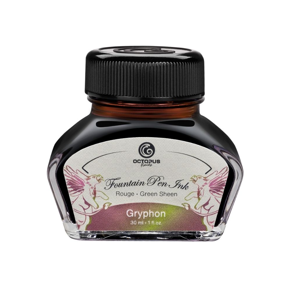 Phythons Ink Fountain Pen Ink, Two Tone Sheen Effect, Gryphon Brown – Homes N Living