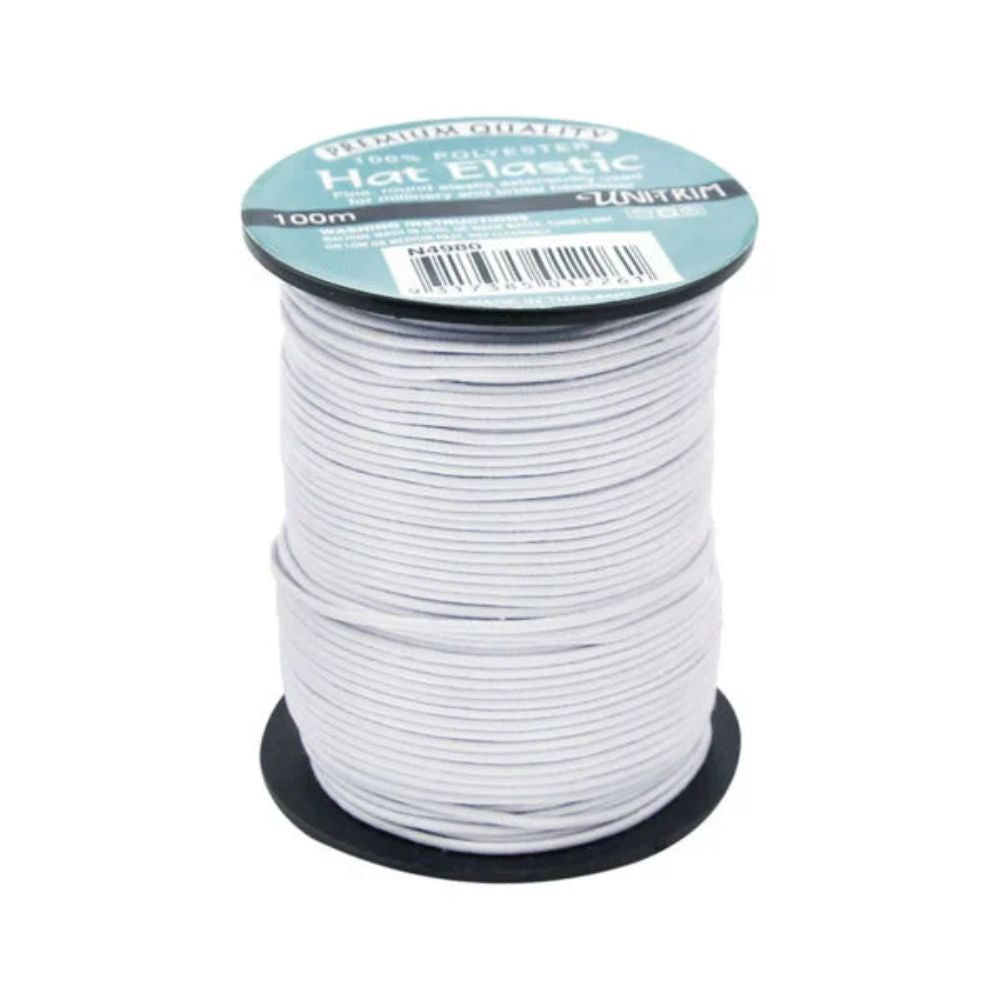 uni trim elastic white