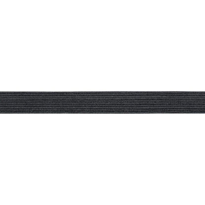 premium braided elastic black