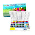 Watercolour Paint Set, 48 Vibrant Colours
