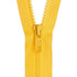 chunky daffodil zippers for sewing projects