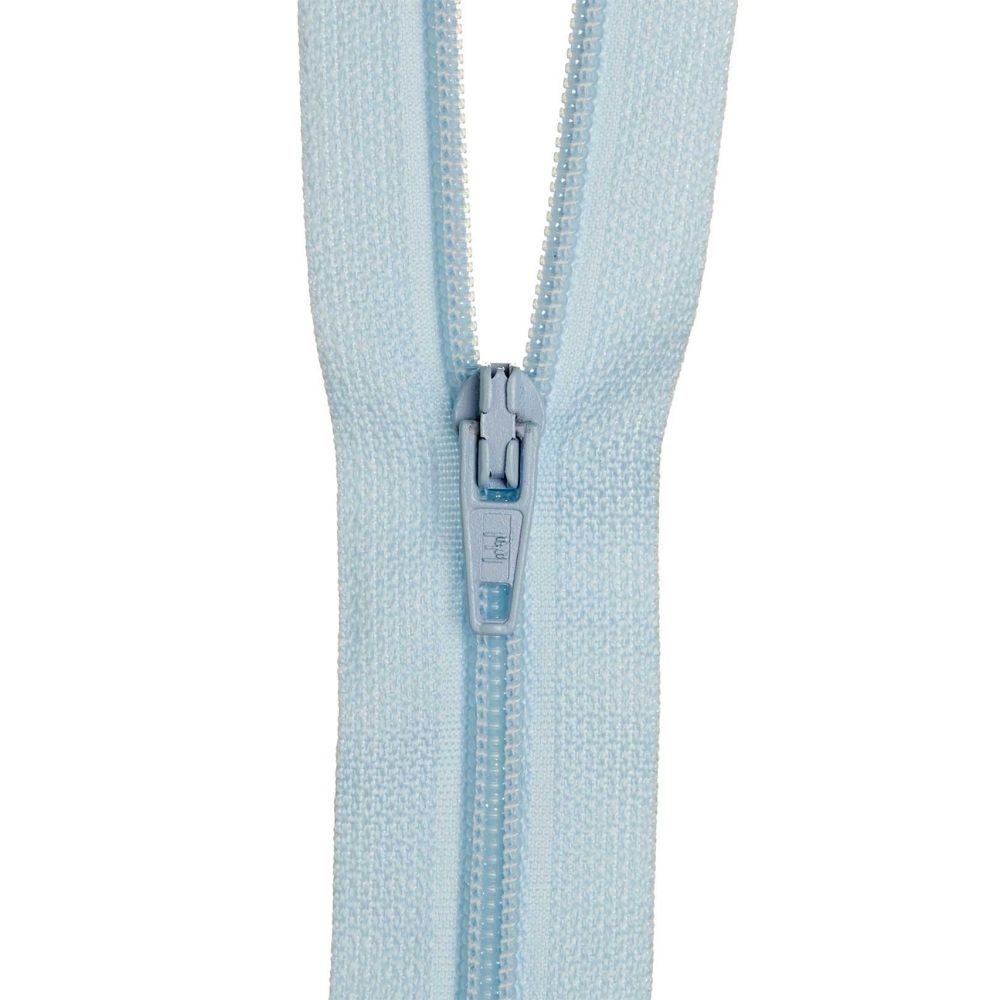 candy blue zipper for crafts and sewing