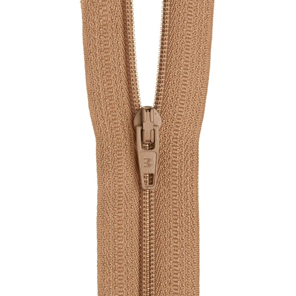 beige zipper for sewing