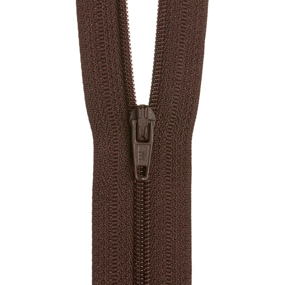 mustang brown nylon zip for crafts