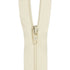 cream zipper for dress and sewing