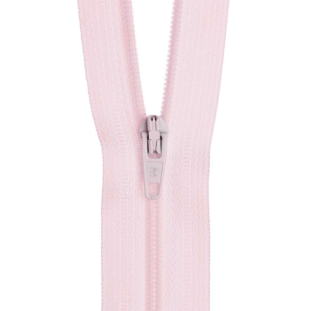 baby pink zipper for dresses and sewing