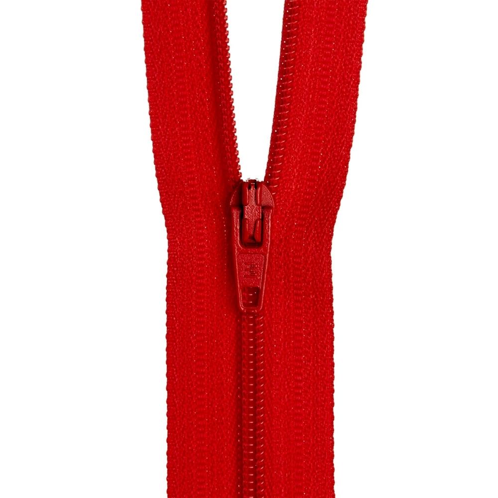 hot red zipper for dresses and sewing