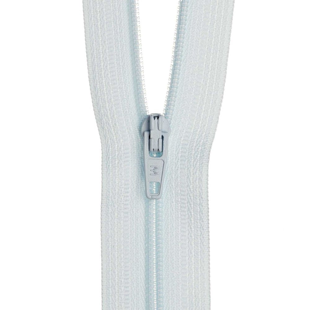 nylon ice blue zipper for dresses