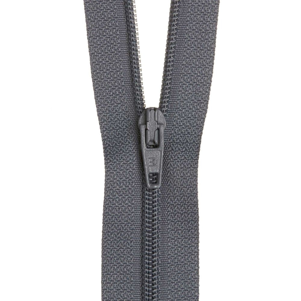 charcoal zipper for dresses and crafts