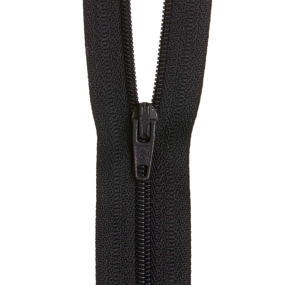 dark navy zipper for dresses and crafts