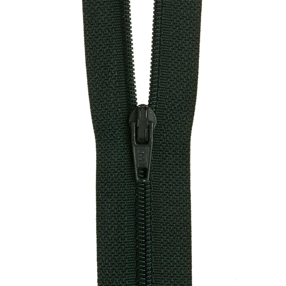 hunter green zip for dresses and crafts