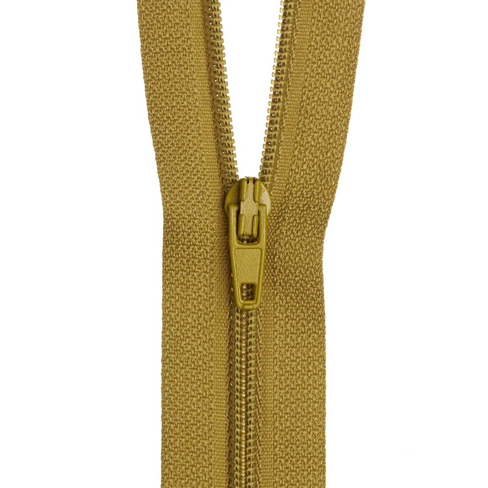 olive zipper for dresses and crafts