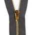 charcoal zipper for denim projects