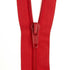 red zipper for sewing and crafts 