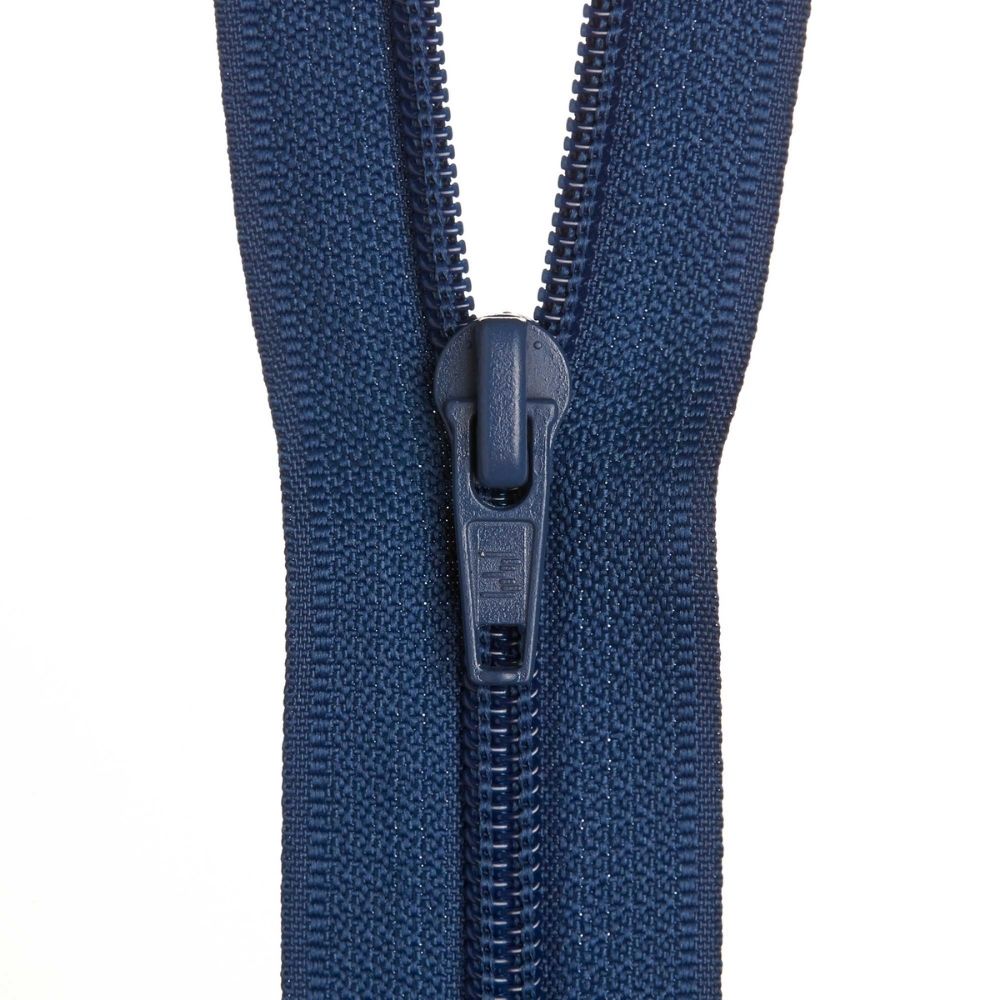 crayon blue open ended zipper for crafts