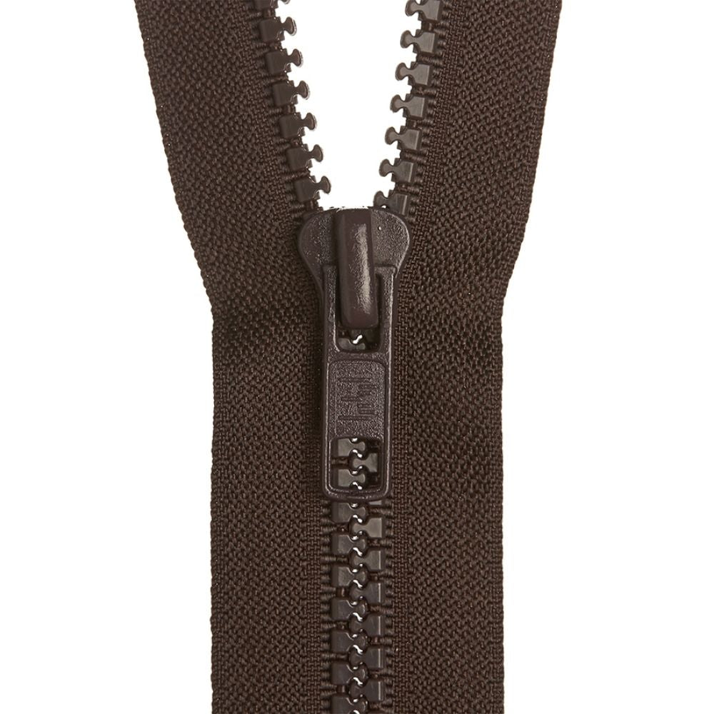 mustang brown zipper for sewing