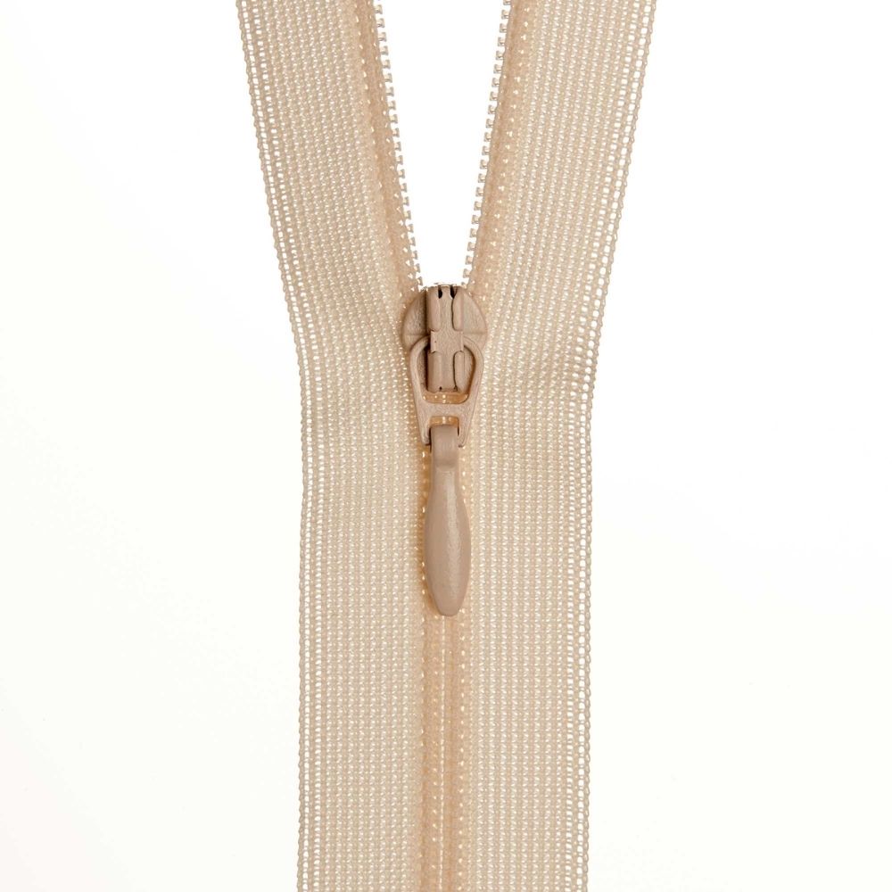 off white polyester zipper for sewing and crafts