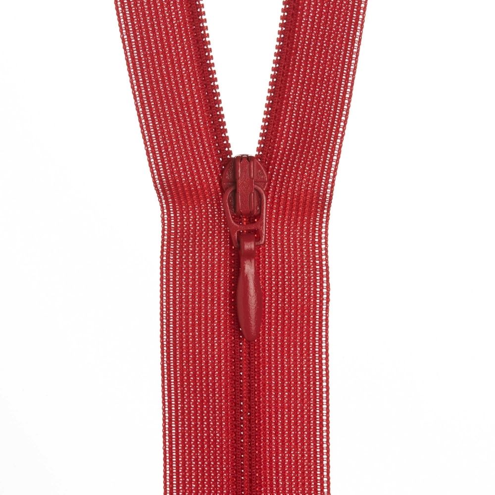 hot red polyester zipper light weight