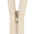 off white zippers for crafts and sewing