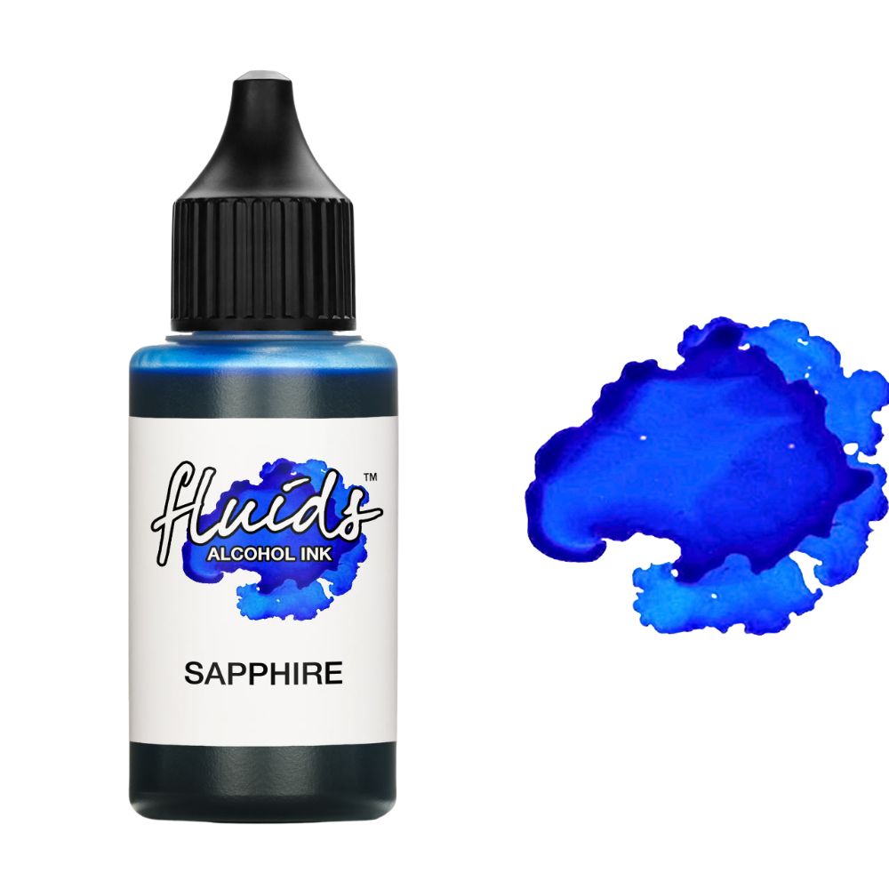 fluids alcohol ink sapphire