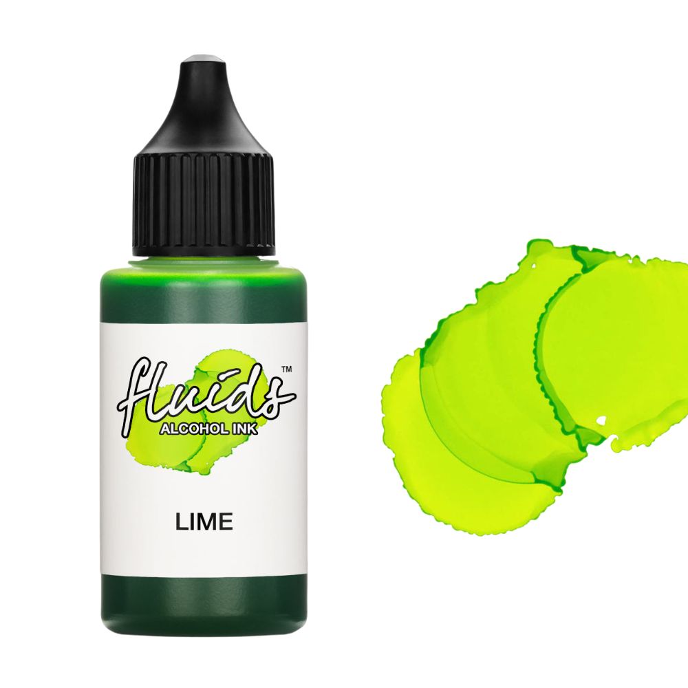 AI GN075 030 fluids alcohol ink lime