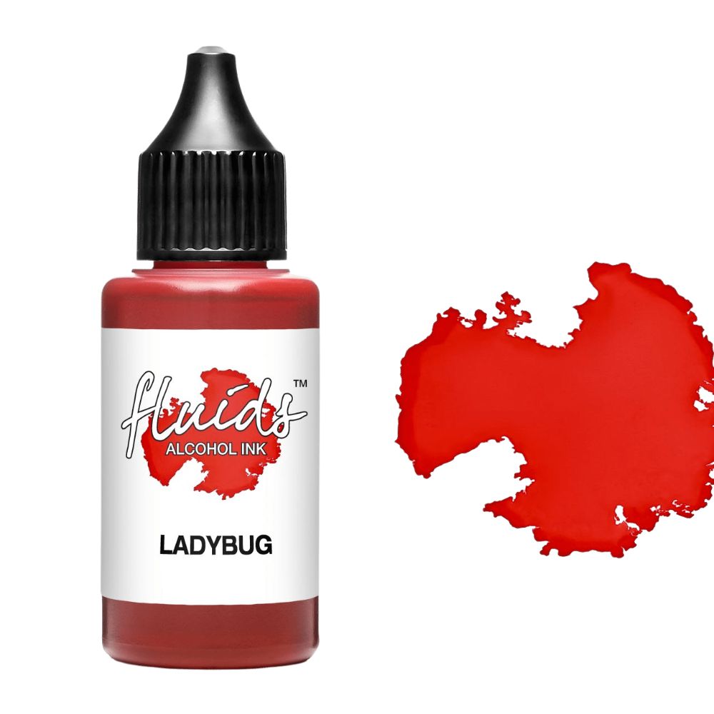 AI RT075 030 fluids alcohol ink ladybug