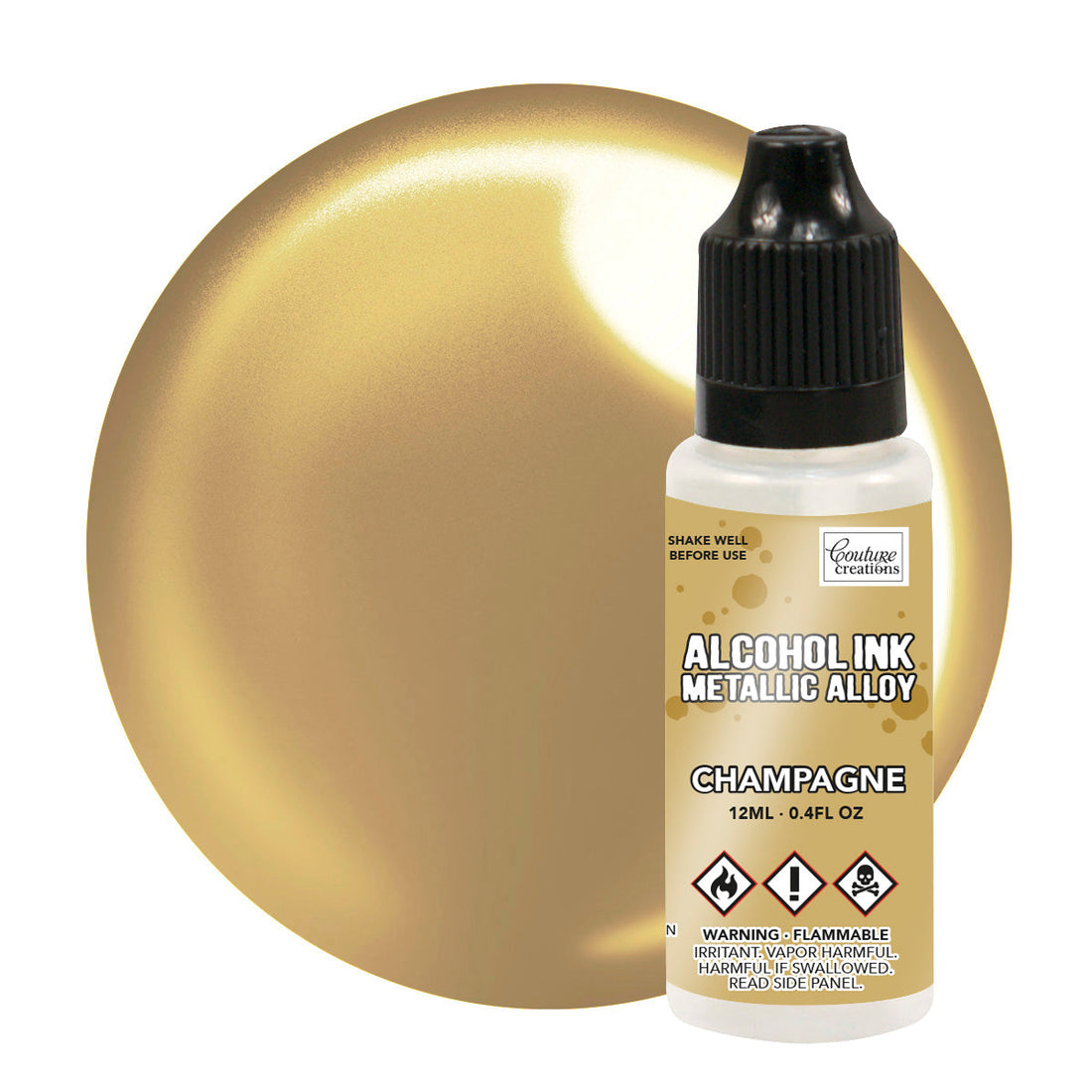 Couture Creations Alcohol Ink Metallic Alloy-Champagne