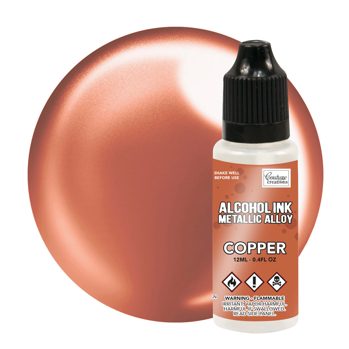 Copper Acetate Ink Couture Creations Alcohol Ink Metallic Alloy-Copper – Homes N Living