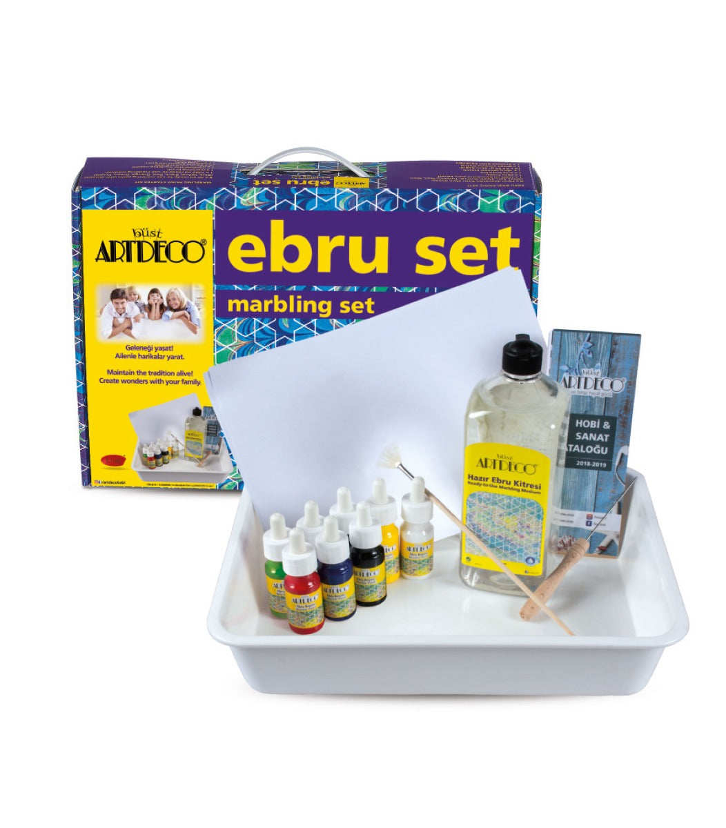 ARTDECO Marbling Starter Set - 8 Colours