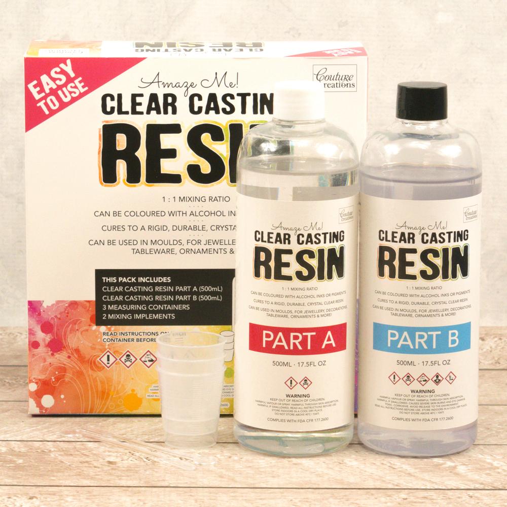Couture Creations Clear Casting Resin - Clear Finish