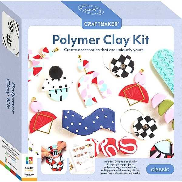 polymer clay jewelery making kit