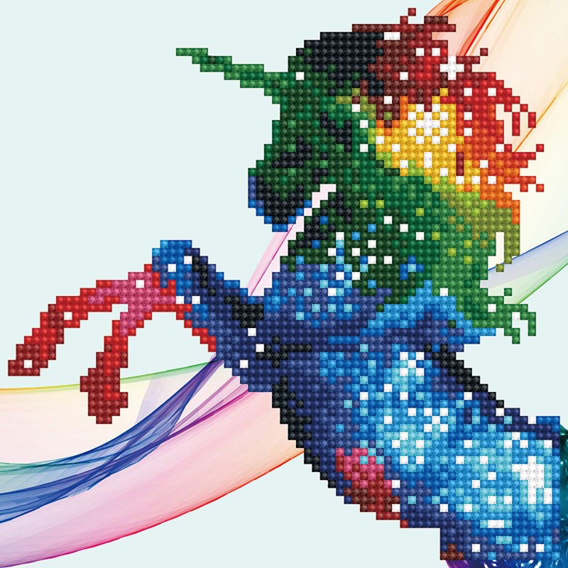 Diamond Art - Rainbow Ombre Unicorn