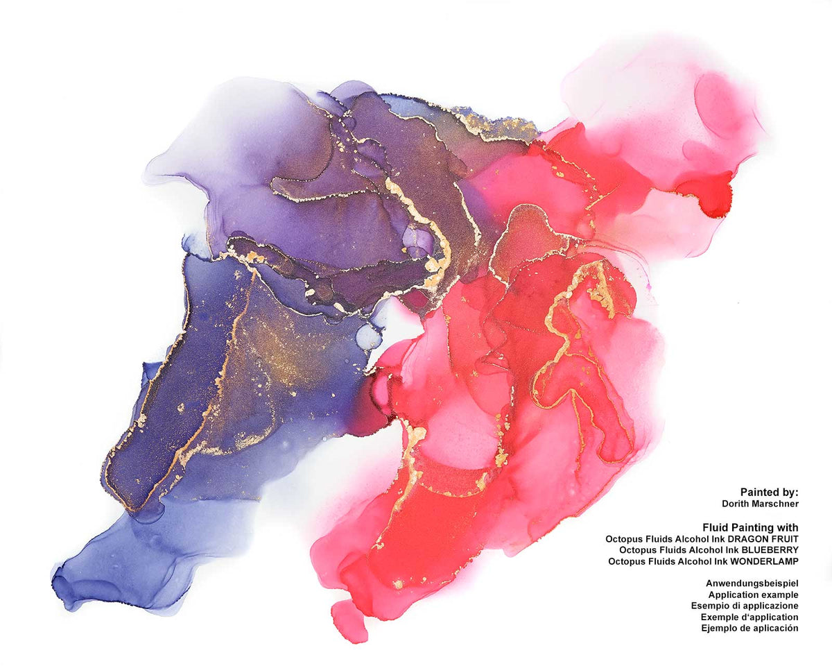 fluids alcohol ink wonderlamp 