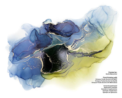 fluids alcohol ink inka gold 