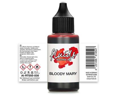 Fluids Alcohol Ink BLOODY MARY For Fluid Art and Resin