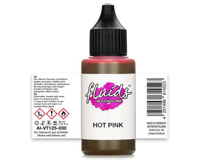 Fluids Alcohol Ink HOT PINK For Fluid Art and Resin