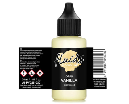 Octopus Alcohol Ink Octopus Fluids Pastel Alcohol Ink 30ml - VANILLA Yellow – Homes N Living