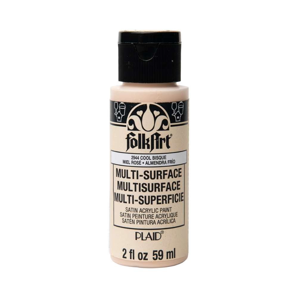 folk art acrylic paint cool bisque