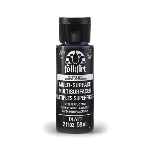 FolkArt Acrylic Paint Pure Black