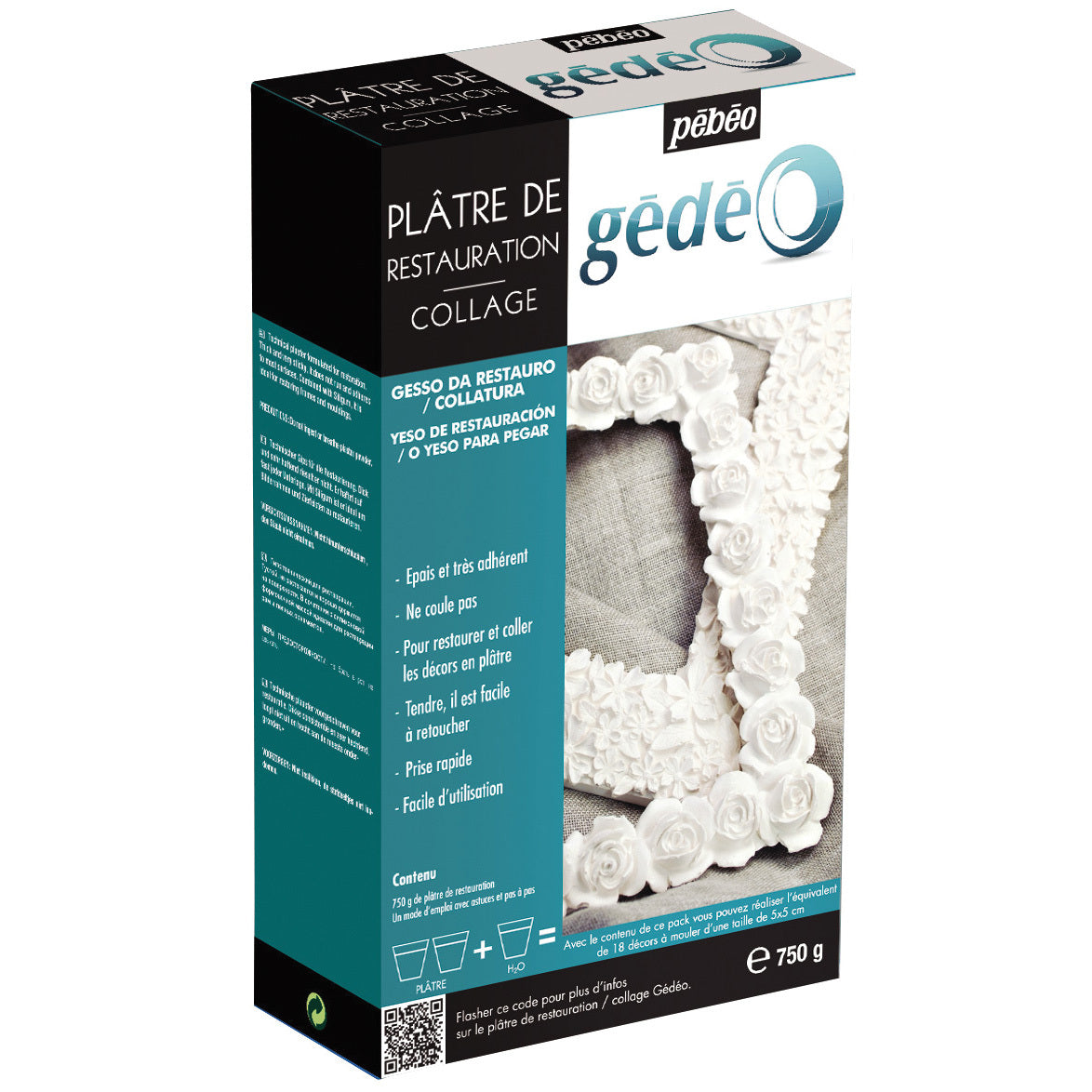 Pebeo Gedeo Restoration Plaster 750g