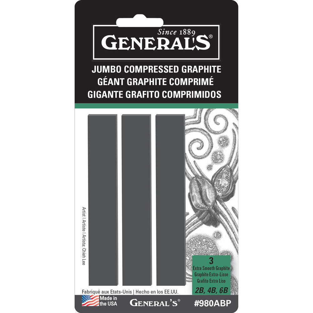 Generals Jumbo Graphite Sticks 